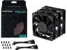 Phanteks M25 / PWM / 120mm / 3-pack - Svart