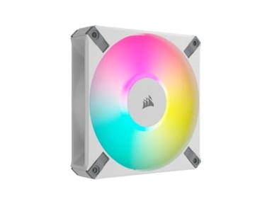 Corsair iCUE AF120 RGB ELITE 120mm PWM Fläkt (vit)