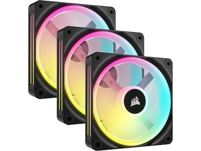 Corsair iCUE LINK QX120 RGB 120mm Fläkt 3 pack (svart)