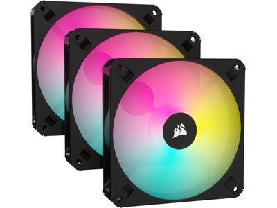 CORSAIR iCUE AR120 Digital RGB - Lådfläkt - 120 mm - svart (paket om 3)