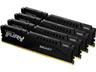 Kingston FURY Beast - DDR5 - sats - 128 GB: 4 x 32 GB - DIMM 288-pin - 2600 MHz / PC5-41600 - CL40 - 1.25 V - ej buffrad - on-die ECC - svart