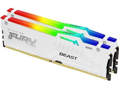 Kingston Fury Beast RGB DDR5 6000Mhz 32GB (vit)