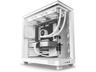 NZXT H6 Flow Compact Dual Chamber - Matte White - Chassi - Miditower - Vit