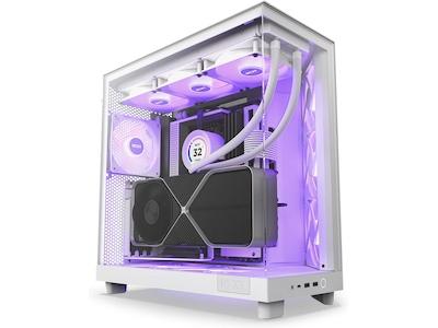 NZXT H6 Flow Case Dual Chamber Mid Tower RGB (vit)