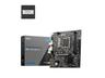 MSI PRO H610M-G - motherboard - micro ATX - LGA1700 Socket - H610 Moderkort - Intel H610 - Intel LGA1700 socket - DDR5 RAM - Micro-ATX