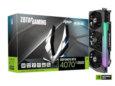 ZOTAC GAMING GeForce RTX 4070 Ti SUPER AMP Holo