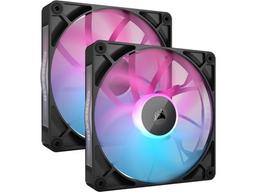 Corsair iCUE Link RX140 RGB Fläkt 2pk (svart)