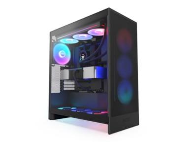 NZXT H7 Flow 2024 RGB Mid Tower (svart)