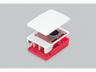 Raspberry Pi 5 Case - Red/White - Chassi - Raspberry Pi - Vit