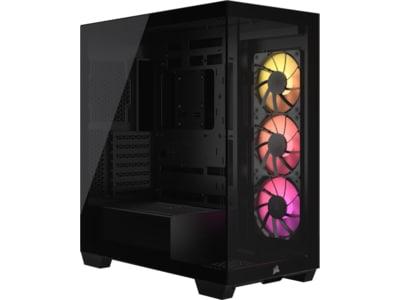 Corsair 3500X ARGB Tempered Glass Mid Tower (svart)