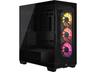 Corsair 3500x Argb Glass Midi Tower Svart