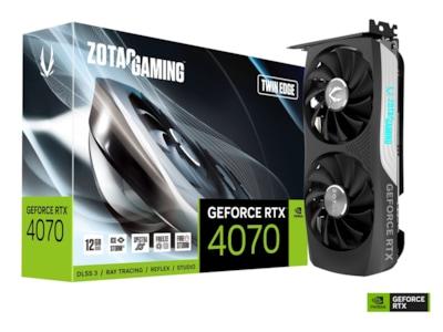 ZOTAC GAMING GeForce RTX 4070 TWIN EDGE 12GB