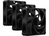 Corsair RS120 Max / PWM / 120mm / 3-pack - Svart
