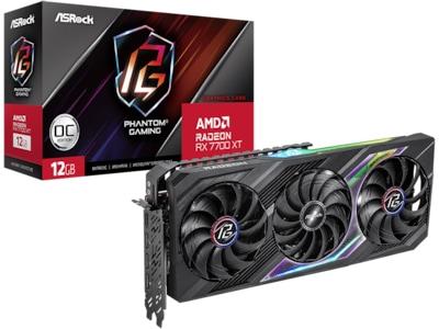 ASRock AMD Radeon RX 7700 XT Phantom Gaming OC