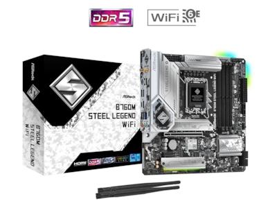 ASRock B760M Steel Legend WIFI Moderkort