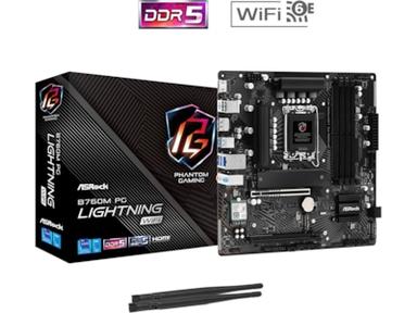 ASRock B760M Phantom Gaming Lightning WIFI Moderkort