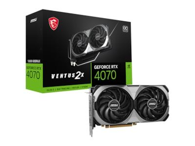 MSI GeForce RTX 4070 VENTUS 2X E OC