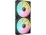 Corsair Co-9051028-ww Kylsystem För Dator Datorväska Fan 14 Cm Svart 2 Styck Fläkt Svart