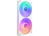 NZXT F240 RGB CORE UNIBODY - 240mm - Chassi fläkt - 240mm - Vit - 30 dBA