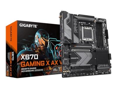 GIGABYTE X670 GAMING X AX V2 Moderkort