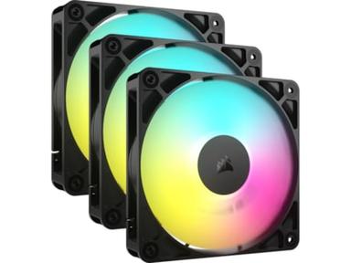 Corsair RS120 ARGB Fläkt 3pk (svart)