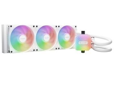 be quiet! Light Loop - Kylsystem med vätska till processorn - Elementstorlek: 360 mm - (för: LGA1851, LGA1700, LGA1200, LGA1150, LGA1151, LGA1155, AM4, AM5) - 120 mm - vit