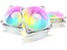 ASUS TUF GAMING TR120 3-pack - Chassi fläkt - 120mm - Vit - 29 dBA