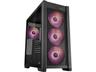 ASUS TUF Gaming GT302 ARGB - Mid tower - utökad ATX - genomskinlig sidopanel (härdat glas) - ingen strömförsörjning - USB/ljud