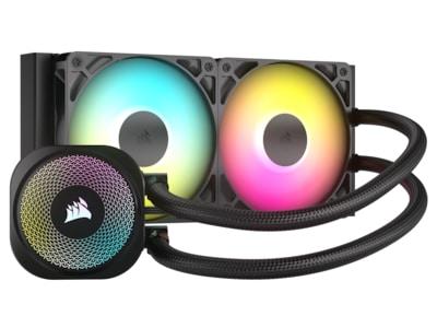 Corsair Nautilus 240 ARGB CPU Kylare (svart)