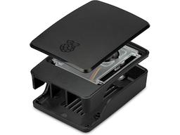 Raspberry Pi 5 officiellt skal (svart/grå)