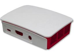 Raspberry Pi 3 officiellt skal V2 (röd/vit)