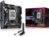 ASUS ROG STRIX B850-I GAMING WIFI - Moderkort - mini ITX - Socket AM5 - AMD B850 Chipuppsättning - USB-C 3.2 Gen 2x2, USB-C 3.2 Gen2, USB 3.2 Gen 2, USB 3.2 Gen 1 - 2.5 Gigabit LAN, Wi-Fi 7, Bluetooth - inbyggda grafiken (CPU krävs) - HD-ljud (8 kanaler)