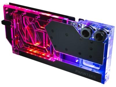Phanteks Glacier EZ-Fit G40 - Vattenblock för vätskekylningssystem till videokort - svart