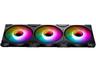 PHANTEKS M25 Gen2 PWM D-RGB-fläkt 3-pack - Reverse Blade, 140 mm, svart