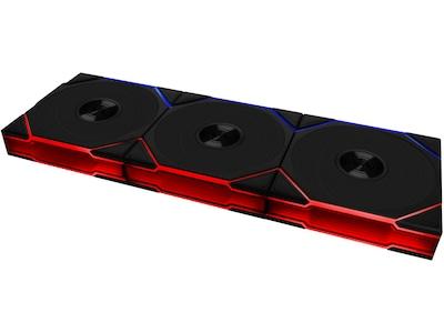 Lian Li UNI FAN TL Wireless Lüfter, ARGB, PWM, 3er-Pack - Reverse Blade, 120mm, schwarz