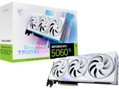 MSI GeForce RTX 5060 Ti GAMING TRIO OC (vit)