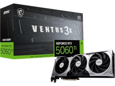 MSI GeForce RTX 5060 Ti VENTUS 3X OC
