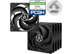 Arctic P12 PWM PST 120mm Fläkt 5pk (svart)
