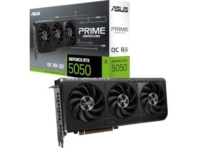 ASUS PRIME GeForce RTX™ 5050 8GB GDDR6 OC Edition
