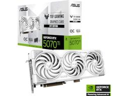Asus TUF Gaming GeForce RTX 5070 Ti OC (hvit)
