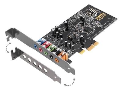 Creative Sound Blaster Audigy Fx - Ljudkort - 24-bitars - 192 kHz - 106 dB SNR (förhållande signal-brus) - 5.1 - PCIe