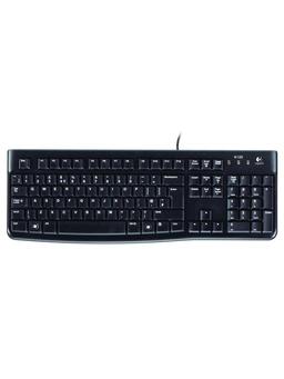 Logitech Keyboard K120 för företag - Tangentbord - Nordisk - Svart