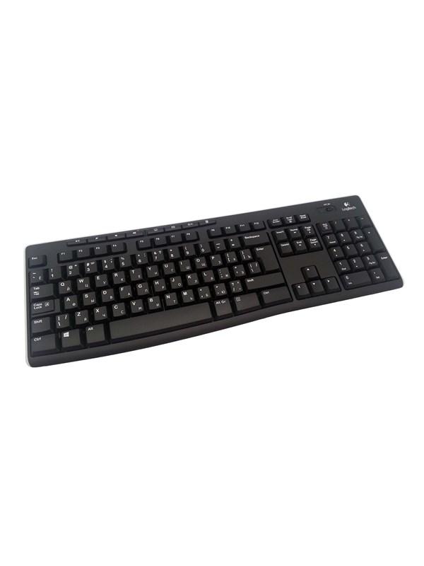 Logitech Wireless Keyboard K270 - tangentbord - Tangentbord - Nordisk - Svart