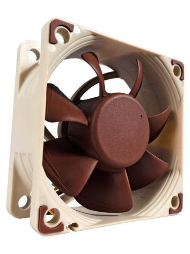 Noctua NF-A6x25 FLX - lådfläkt - Chassi fläkt - 60mm - Brun - 19 dBA