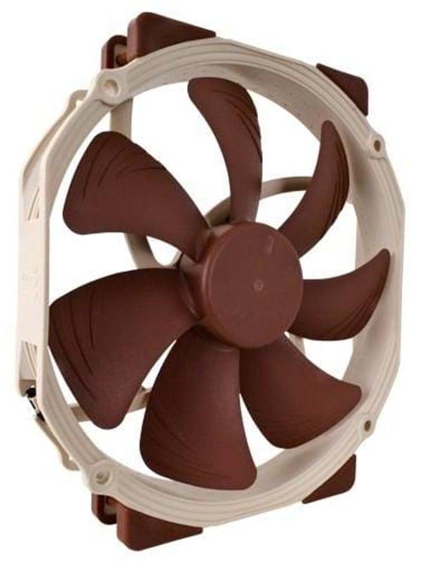 Noctua NF-A15 PWM - lådfläkt - Chassi fläkt - 140mm - Brun - 19 dBA