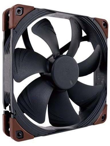 Noctua IndustrialPPC NF-A14 - lådfläkt - Chassi fläkt - 140mm - Svart - 41 dBA