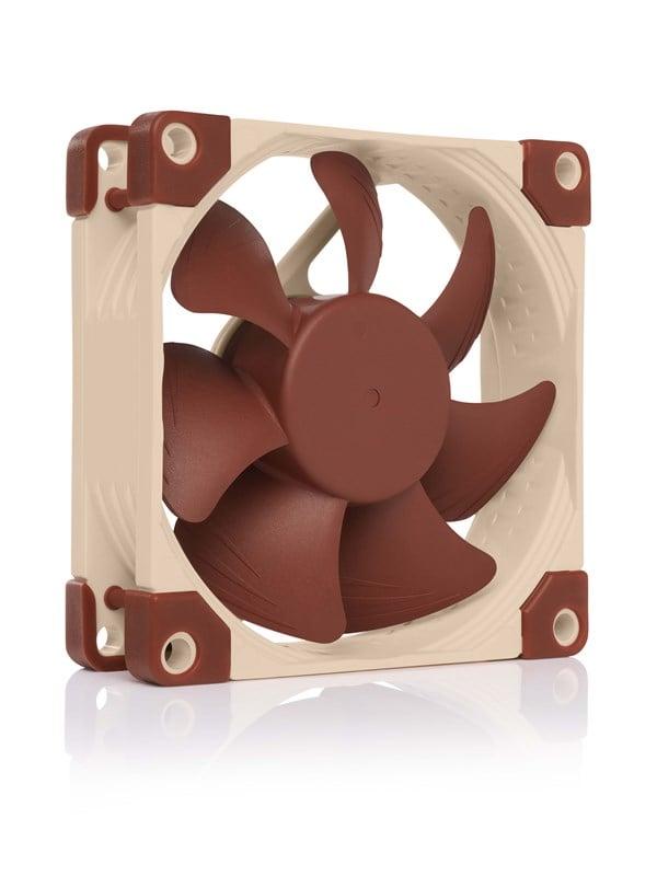 Noctua NF-A8 FLX - lådfläkt - Chassi fläkt - 80mm - Brun - 16 dBA