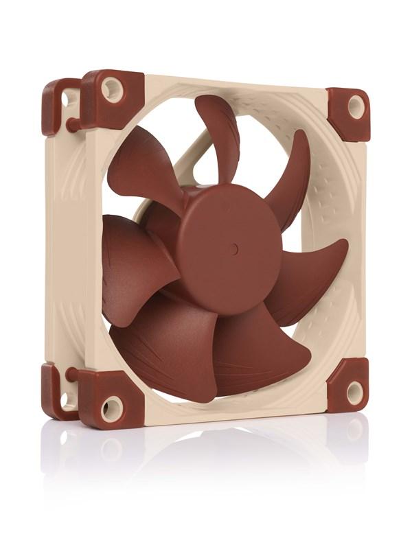 Noctua NF-A8 PWM - lådfläkt - Chassi fläkt - 80mm - Brun - 17 dBA