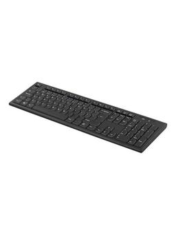 Deltaco TB-122 Wireless Keyboard - Tangentbord - Nordisk - Svart
