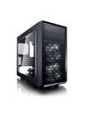 Fractal Design Focus G Mini - Tower - micro ATX - genomskinlig sidopanel - ingen strömförsörjning (ATX) - svart - USB/ljud